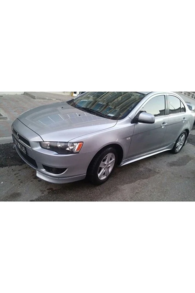 Fifty Tunning MITSUBİSHİ LANCER UYUMLU ÖN TAMPON EKİ Fiber Boyasız