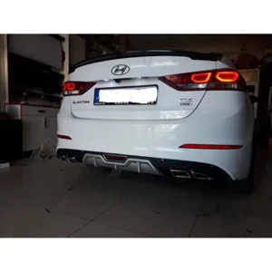 Fifty Tunning HYUNDAİ ELENTRA DİFİZÖR 2017 SONRASI PLASTİK UYUMLU
