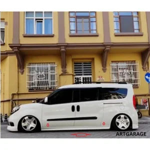 Bodykitartgarage Fiat Doblo 3-4 Maxi Uzun Şase Marşpiyel Tk.-fiberglass-boyasız