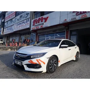 Fifty Tunning HONDA CİVİC FC5 YAN MARŞPİYEL TAKIMI FİBER BOYASIZ