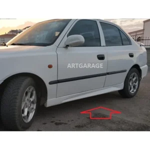 Bodykitartgarage Hyundai Accent 1 Yumurta Kasa Marşpiyel Tk.-fiberglass-boyasız