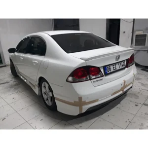 Fifty Tunning HONDA CIVIC FD6 MUGEN ARKA TAMPON EKİ KKARLIK FİBER-BOYASIZ