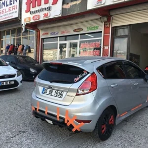 Fifty Tunning FORD FİESTA YENİ KASA DİFÜZÖR FİBERGLASS BOYASIZ
