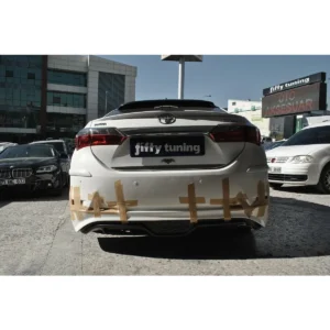 Fifty Tunning TOYOTA COROLLA 2013 ARKA TAMPON EKİ FİBERGLASS BOYASIZ