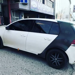 Fifty Tunning VOLKSVAGEN GOLF Uyumlu 6 GTİ YAN MARSPIYEL Fiber Boyasız
