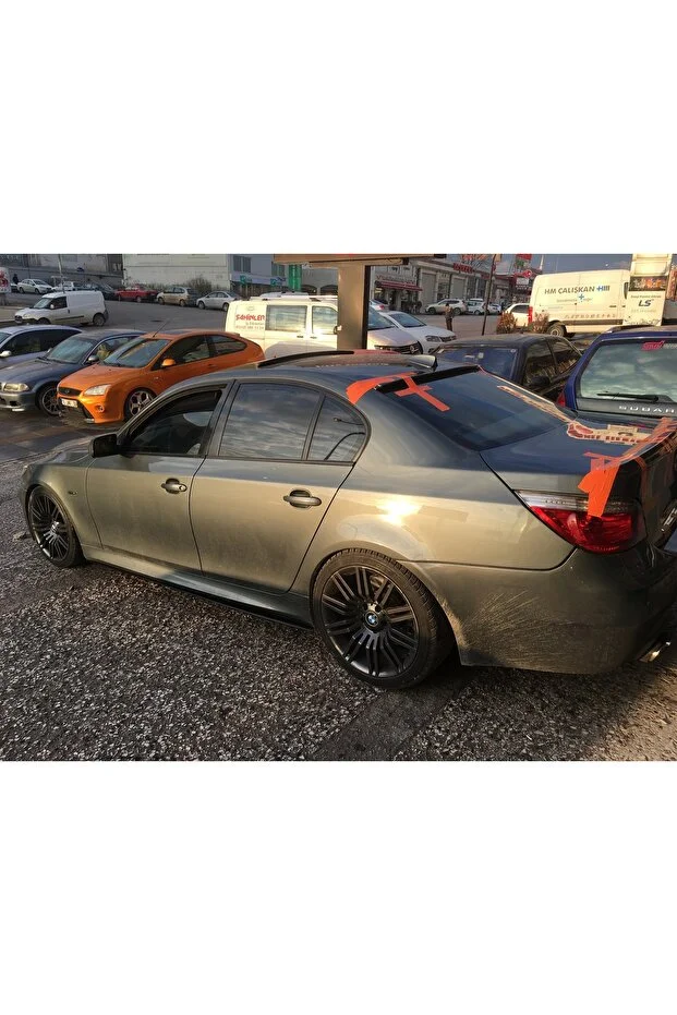 Fifty Tunning BMW 5 SERİ E60 SPOYLER FİBER BOYASIZ Uyumlu