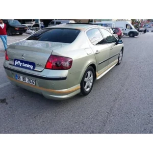 Fifty Tunning PEUGEOT 407 ARKA TAMPON EKİ FİBERGLASS BOYASIZ